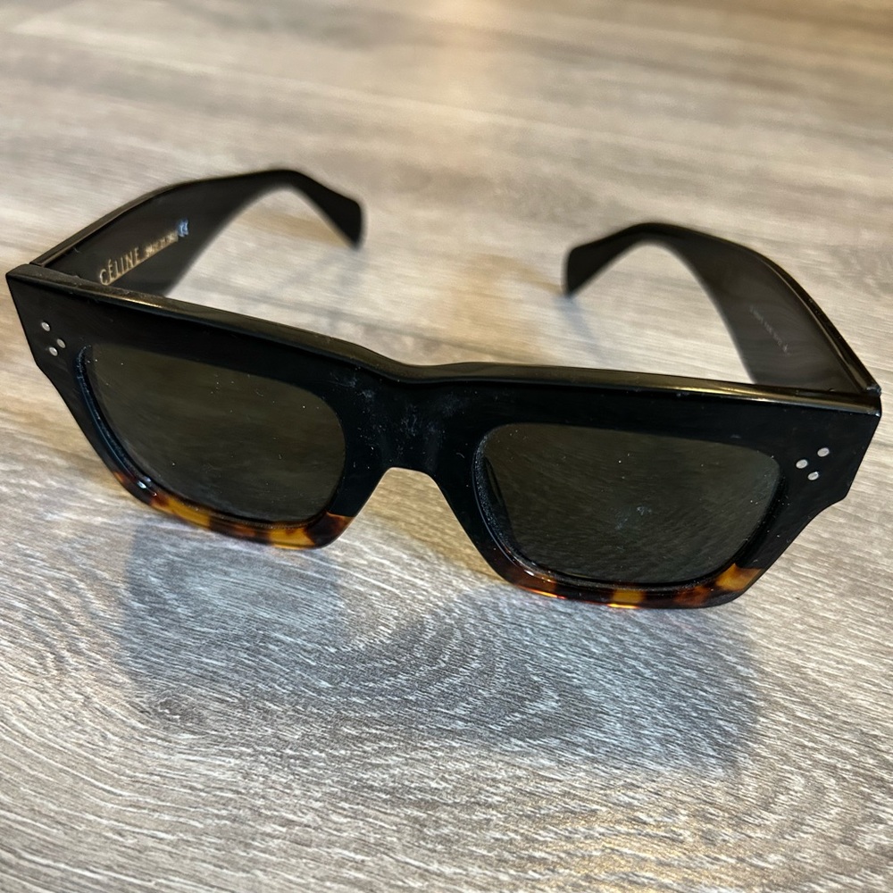 Celine Cat Eye Sunglasses CL4004IN Black & Havana